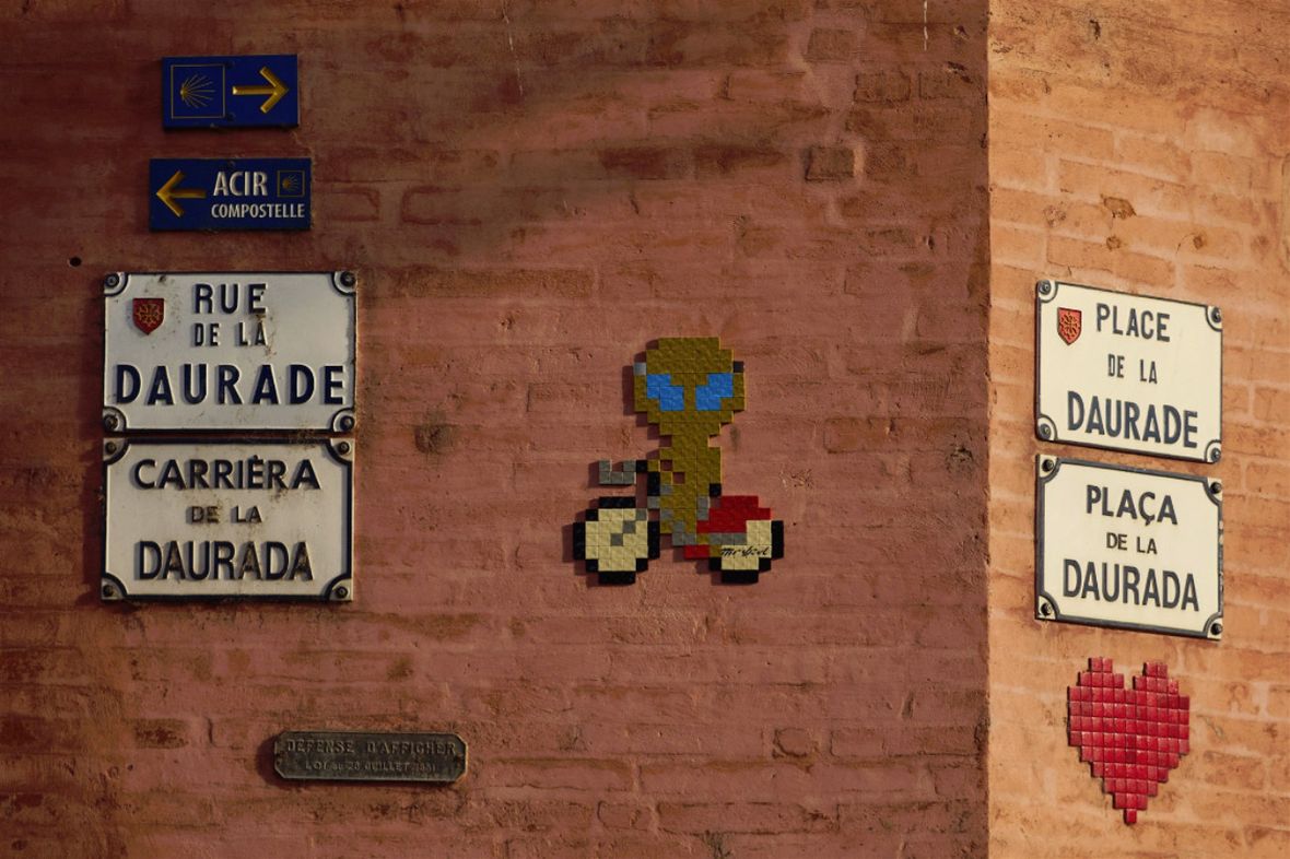 Straßenschilder in Toulouse
